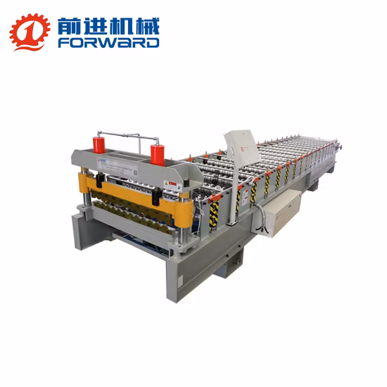 Automatic Corrugated Wave Panel Metal Wall Plate Roof Roofing Sheet Making Tiles Roll Forming Machine Machinery